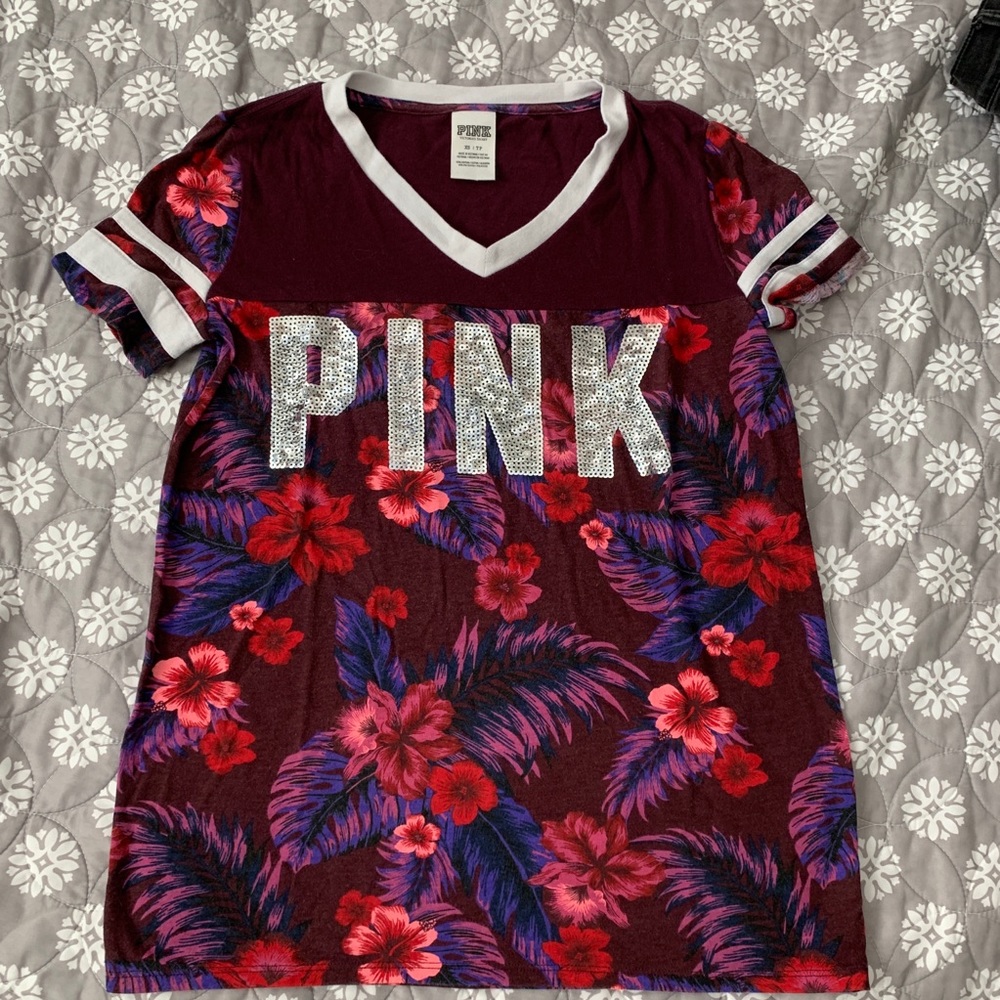 Floral PINK t-shirt
